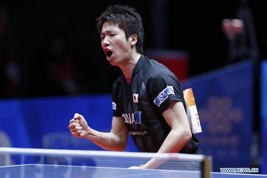 (SP)SWEDEN-HALMSTAD-TABLE TENNIS-WORLD TEAM CHAMPIONSHIPS-DAY 3