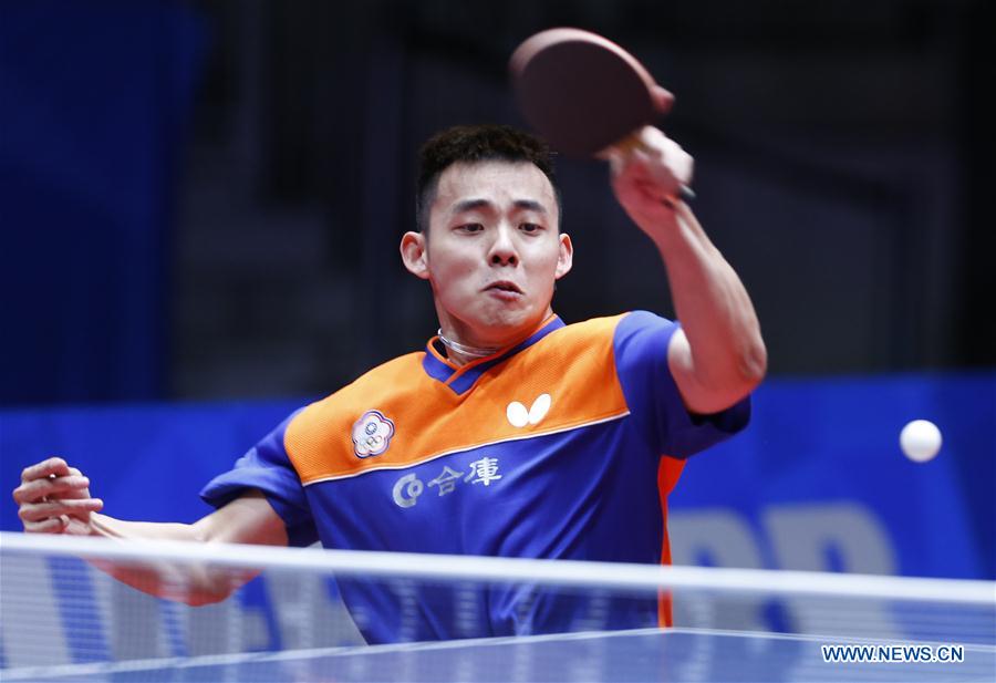 (SP)SWEDEN-HALMSTAD-TABLE TENNIS-WORLD TEAM CHAMPIONSHIPS-DAY 3