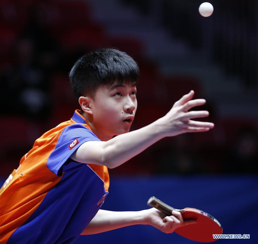 (SP)SWEDEN-HALMSTAD-TABLE TENNIS-WORLD TEAM CHAMPIONSHIPS-DAY 3