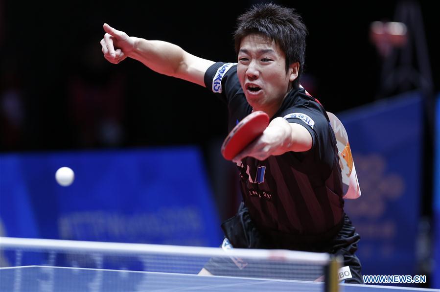(SP)SWEDEN-HALMSTAD-TABLE TENNIS-WORLD TEAM CHAMPIONSHIPS-DAY 3