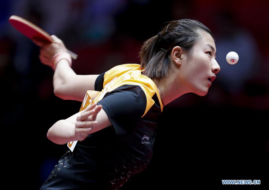(SP)SWEDEN-HALMSTAD-TABLE TENNIS-WORLD TEAM CHAMPIONSHIPS-DAY 3