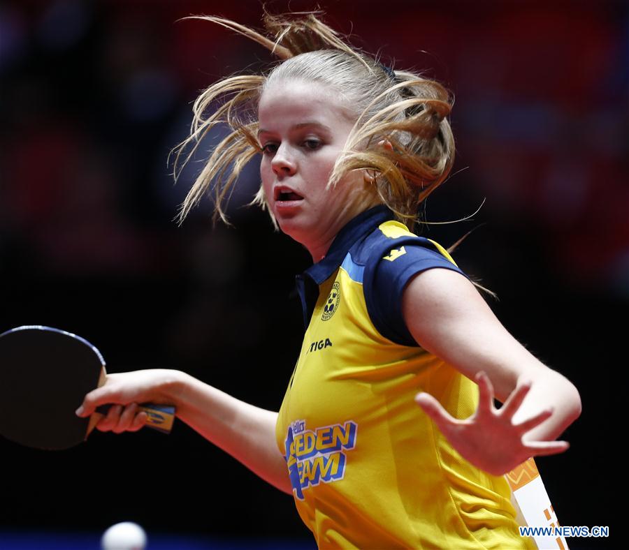 (SP)SWEDEN-HALMSTAD-TABLE TENNIS-WORLD TEAM CHAMPIONSHIPS-DAY 3