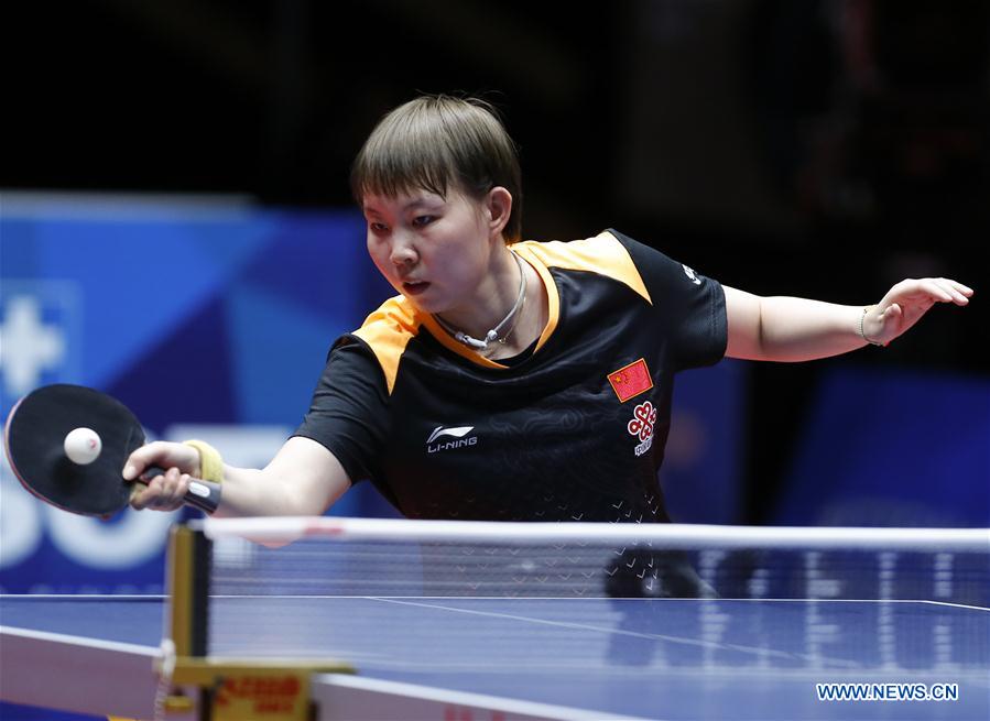 (SP)SWEDEN-HALMSTAD-TABLE TENNIS-WORLD TEAM CHAMPIONSHIPS-DAY 3