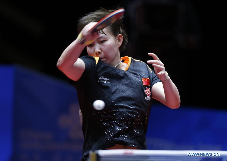 (SP)SWEDEN-HALMSTAD-TABLE TENNIS-WORLD TEAM CHAMPIONSHIPS-DAY 3