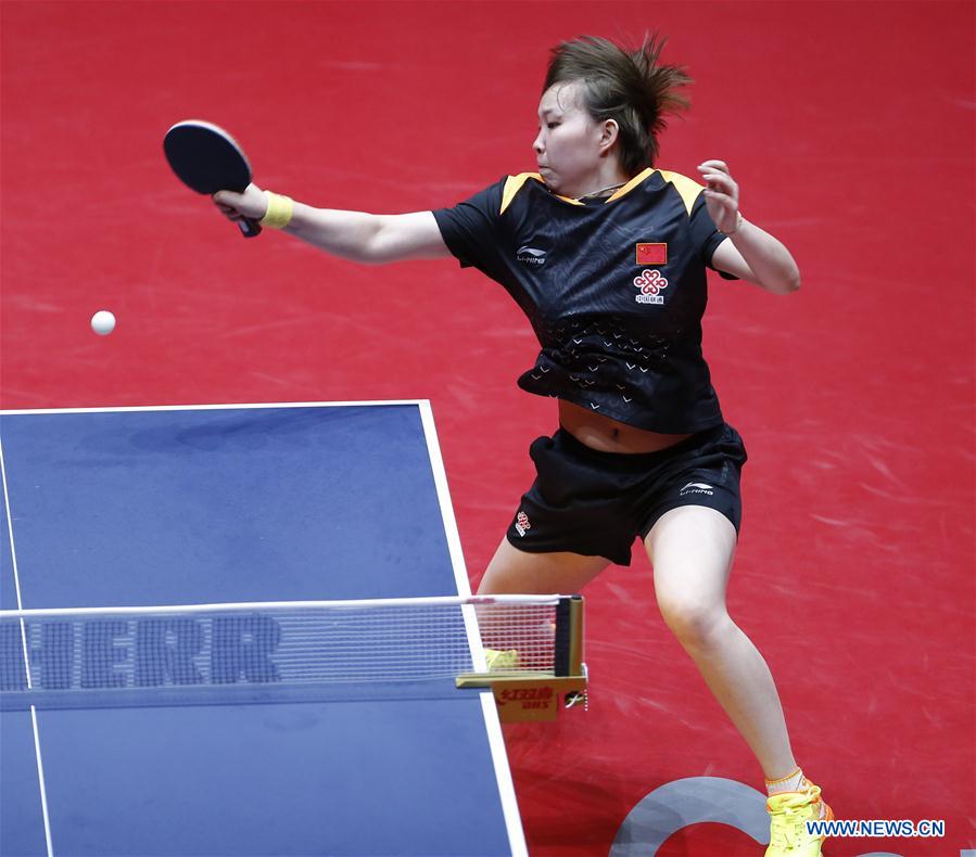 (SP)SWEDEN-HALMSTAD-TABLE TENNIS-WORLD TEAM CHAMPIONSHIPS-DAY 3