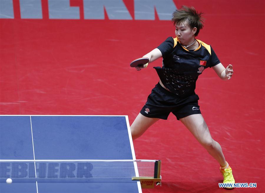 (SP)SWEDEN-HALMSTAD-TABLE TENNIS-WORLD TEAM CHAMPIONSHIPS-DAY 3