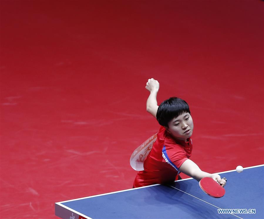 (SP)SWEDEN-HALMSTAD-TABLE TENNIS-WORLD TEAM CHAMPIONSHIPS-DAY 3