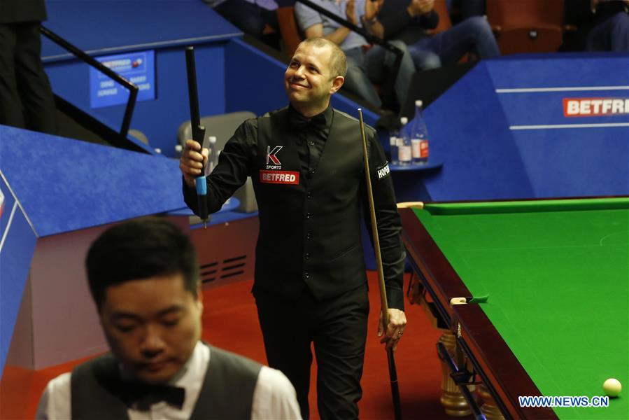 (SP)BRITAIN-SHEFFIELD-SNOOKER-WORLD CHAMPIONSHIP-QUARTERFINAL  