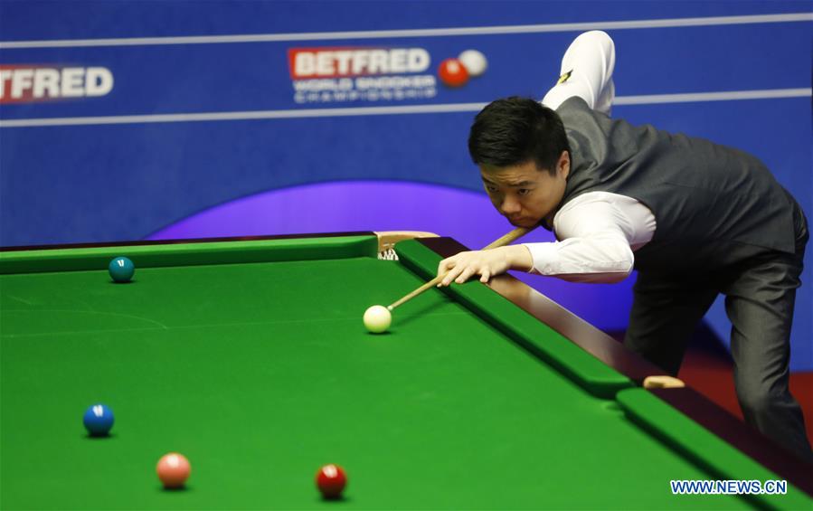 (SP)BRITAIN-SHEFFIELD-SNOOKER-WORLD CHAMPIONSHIP-QUARTERFINAL  