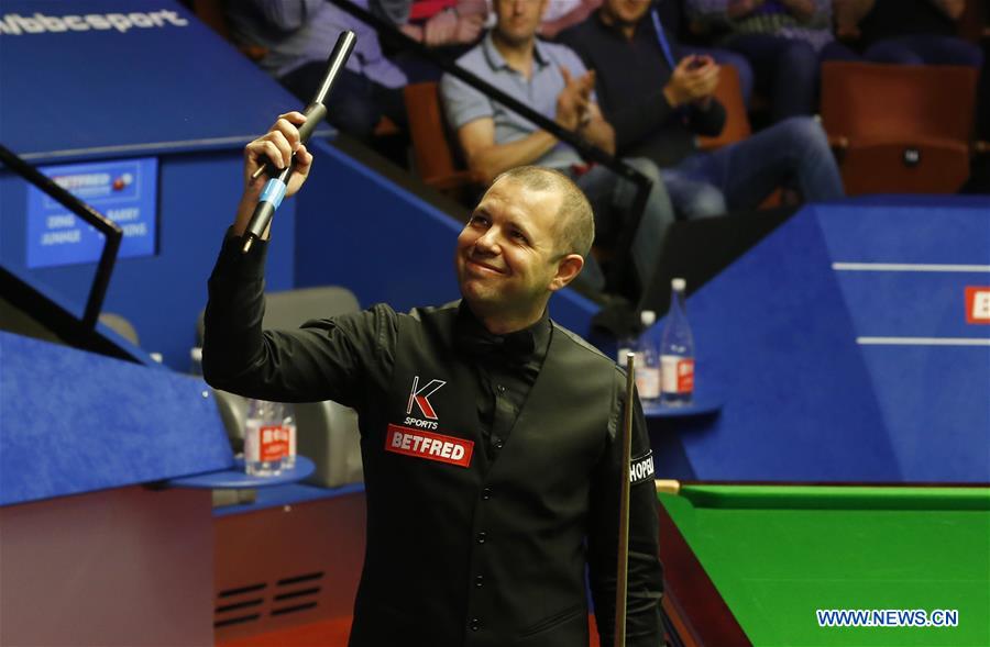 (SP)BRITAIN-SHEFFIELD-SNOOKER-WORLD CHAMPIONSHIP-QUARTERFINAL  