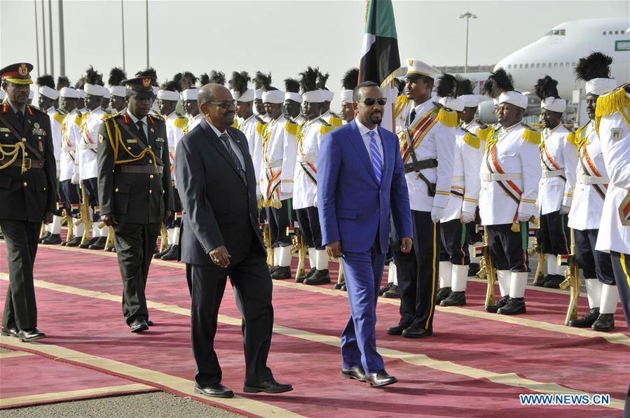 SUDAN-KHARTOUM-ETHIOPIA-PM-VISIT