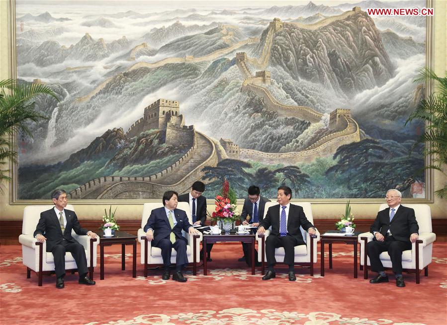 CHINA-BEIJING-LI ZHANSHU-JAPANESE GUESTS-MEETING(CN)