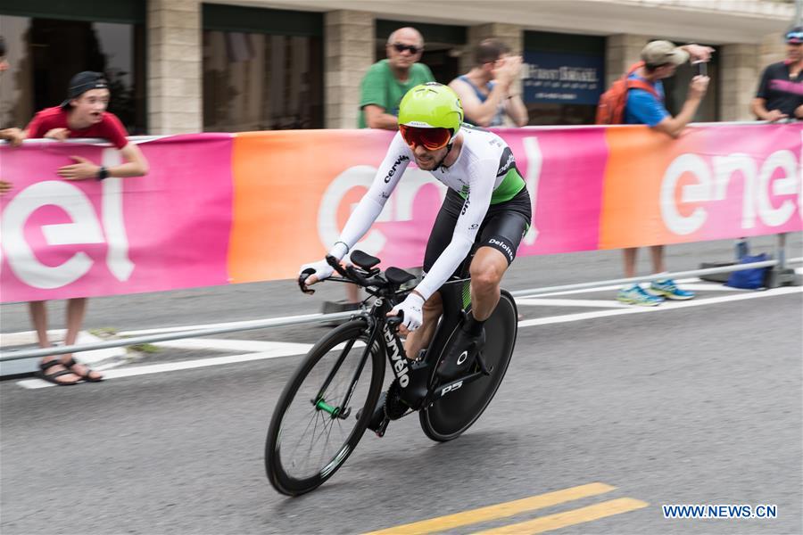 (SP)MIDEAST-JERUSALEM-CYCLING-GIRO D'ITALIA