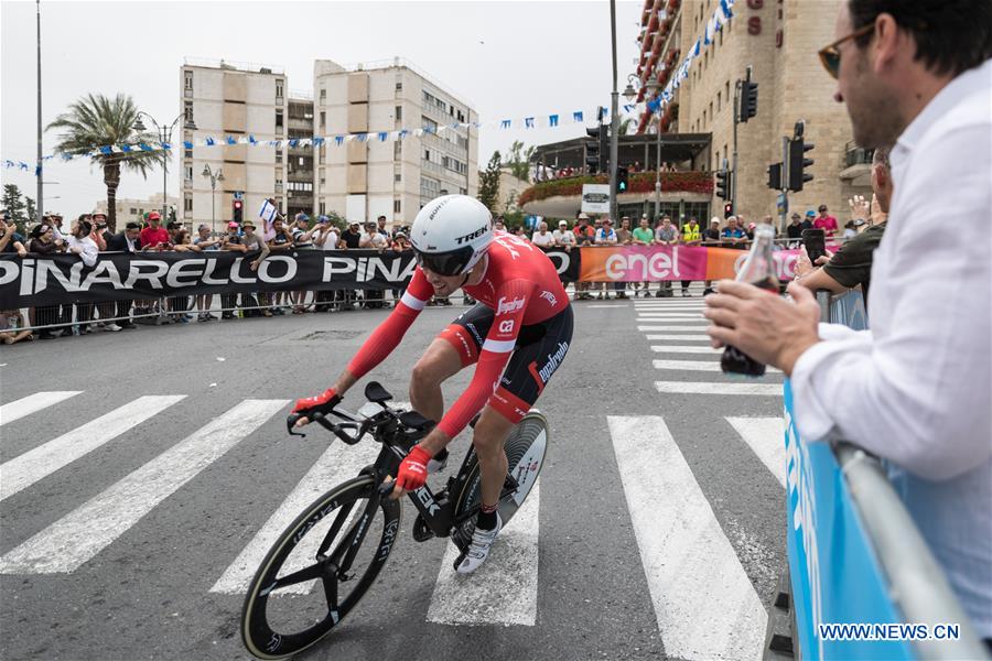 (SP)MIDEAST-JERUSALEM-CYCLING-GIRO D'ITALIA