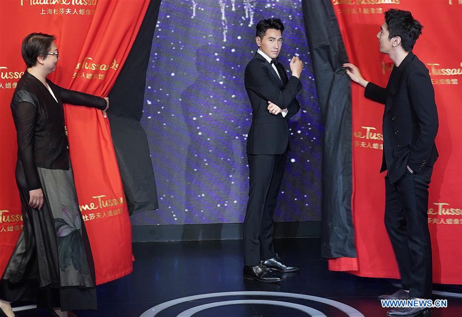 CHINA-SHANGHAI-MADAME TUSSAUDS-MARK CHAO-WAX FIGURE (CN)