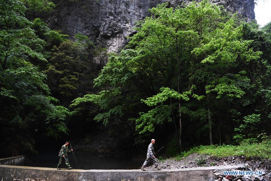 CHINA-CHONGQING-WUXI-FOREST-PROTECTION-RANGER (CN) 