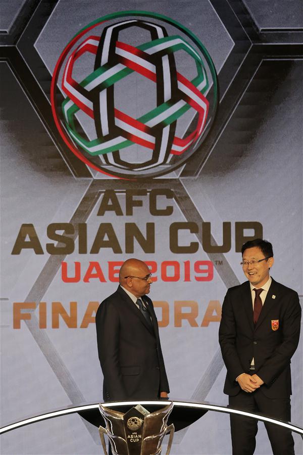 (SP)UAE-DUBAI-SOCCER-AFC-ASIAN CUP-FINAL DRAW