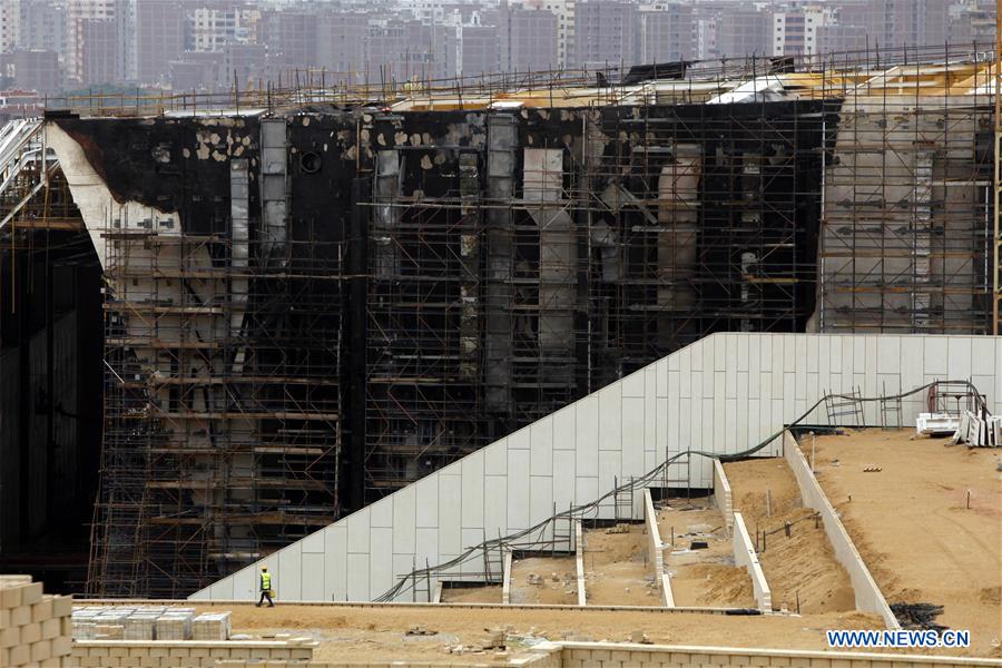 EGYPT-GIZA-GRAND EGYPTIAN MUSEUM-CONSTRUCTION