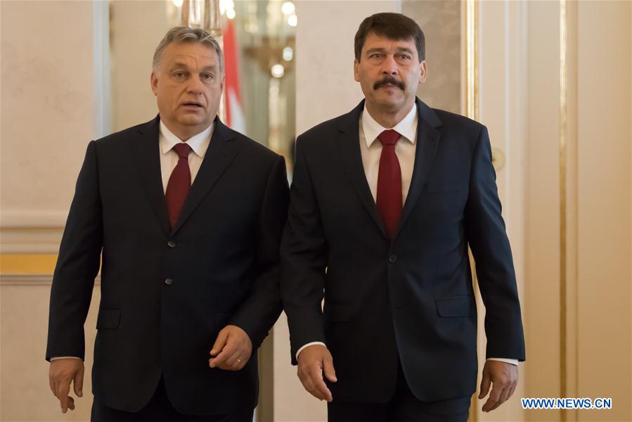HUNGARY-BUDAPEST-PRESIDENT-NEW GOVERNMENT