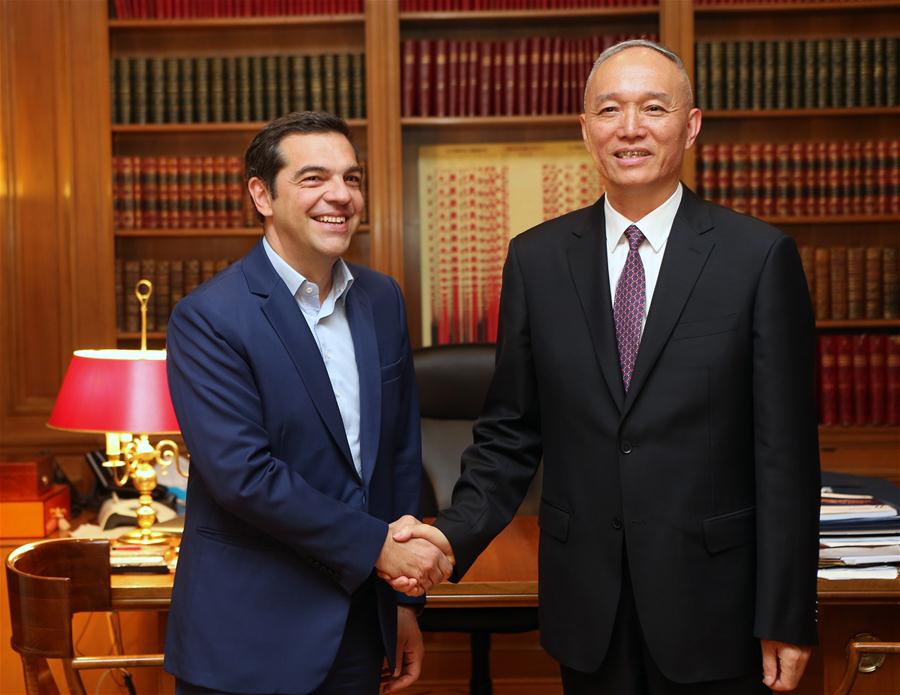 GREECE-ATHENS-CAI QI-VISIT