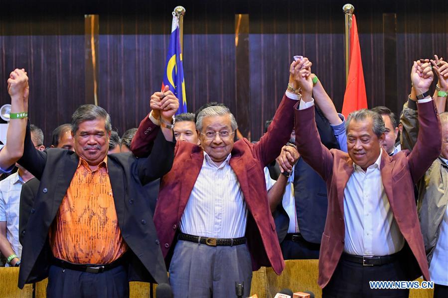 MALAYSIA-PETALING JAYA-GENERAL ELECTION-OPPOSITION ALLIANCE-PAKATAN HARAPAN-LEADING