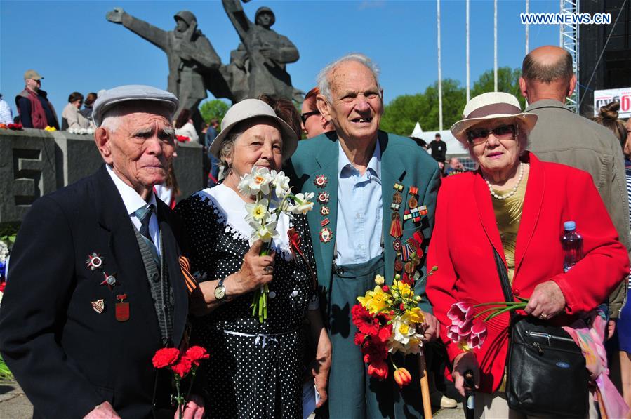 LATVIA-RIGA-VICTORY DAY-COMMEMORATION
