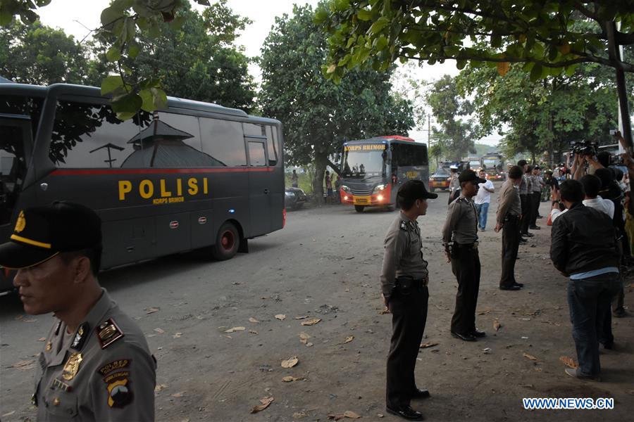 INDONESIA-CILACAP-TERRORIST PRISONERS-MOVED-AFTER RIOT