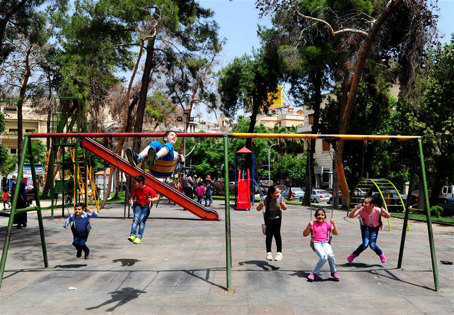 SYRIA-DAMASCUS-DAILY LIFE-AFTER-ISRAELI-STRIKES