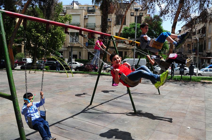 SYRIA-DAMASCUS-DAILY LIFE-AFTER-ISRAELI-STRIKES