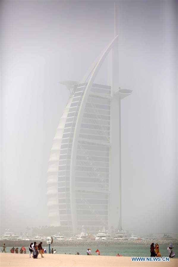 UAE-DUBAI-SANDSTORM