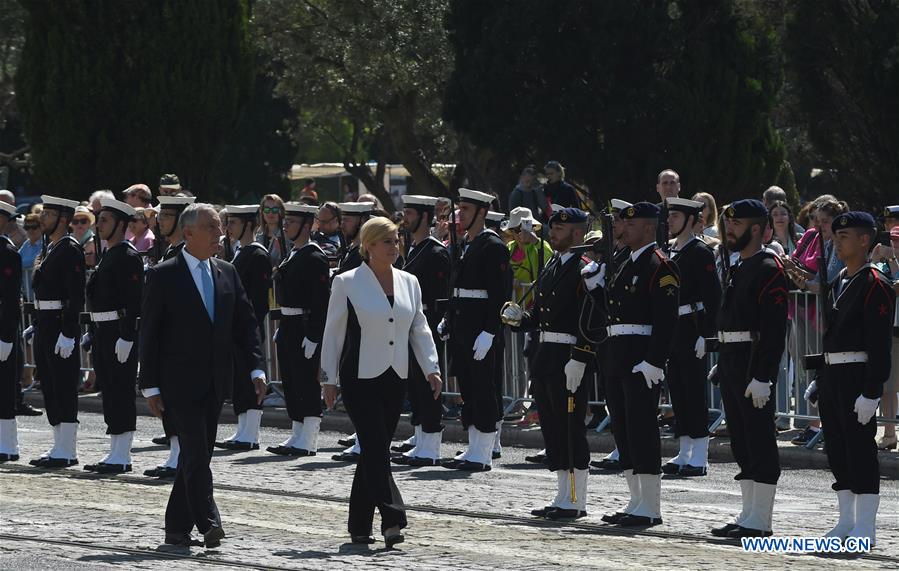PORTUGAL-LISBON-CROATIAN PRESIDENT-VISIT
