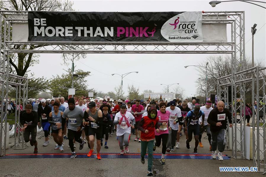 U.S.-CHICAGO-MOTHER'S DAY-RACE FOR THE CURE