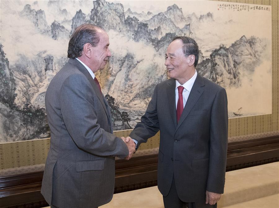 CHINA-BEIJING-WANG QISHAN-BRAZILIAN FM-MEETING (CN)