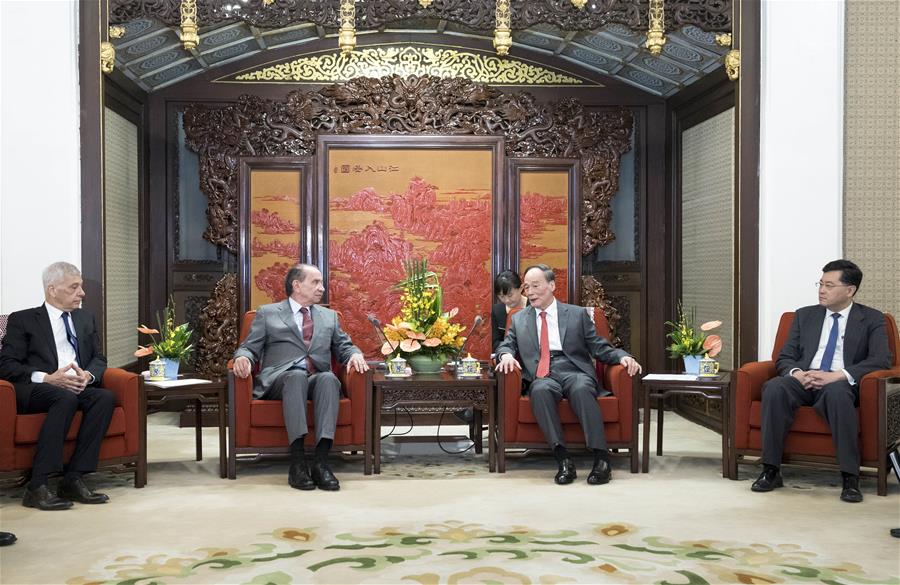CHINA-BEIJING-WANG QISHAN-BRAZILIAN FM-MEETING (CN)