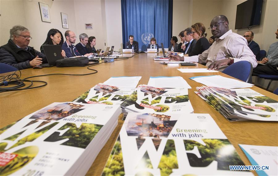 SWITZERLAND-GENEVA-ILO-REPORT-EMPLOYMENT