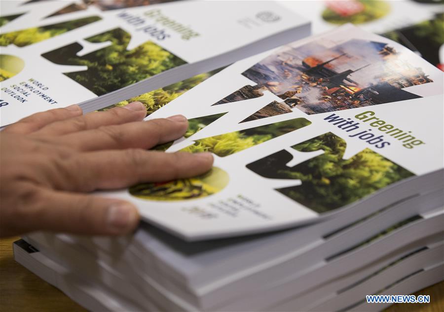 SWITZERLAND-GENEVA-ILO-REPORT-EMPLOYMENT