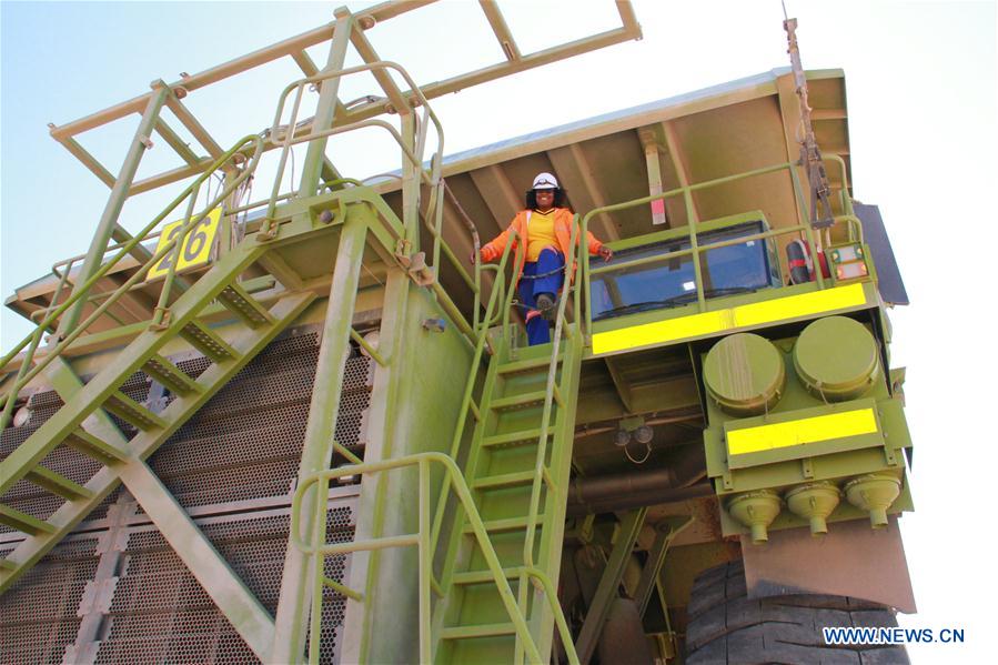 NAMIBIA-SWAKOPMUND-HUSAB URANIUM MINE