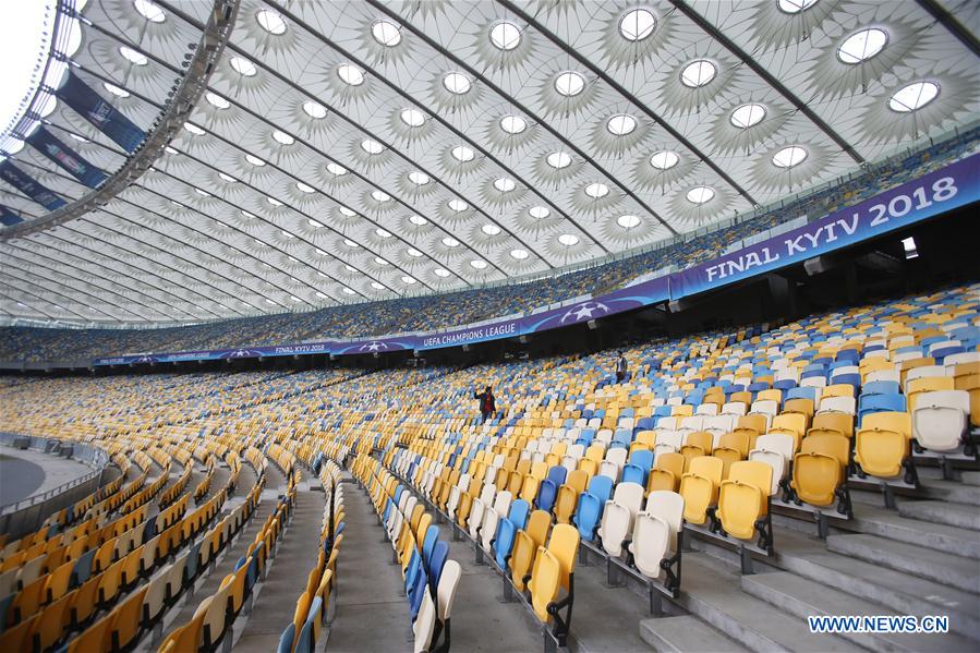 (SP)UKRAINE-KIEV-UEFA-STADIUM-CHAMPIONS LEAGUE FINAL