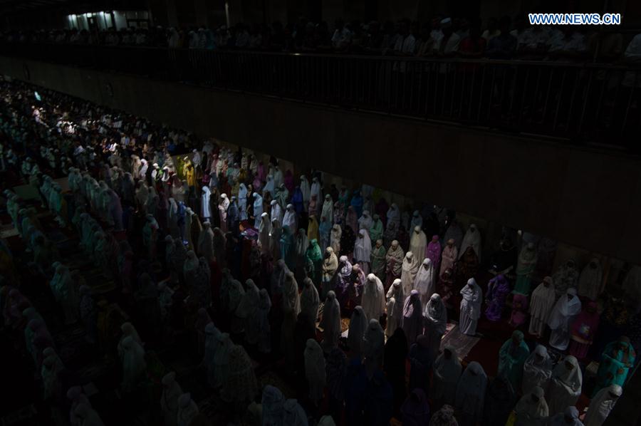 INDONESIA-JAKARTA-RAMADHAN-FIRST TARAWIH PRAY