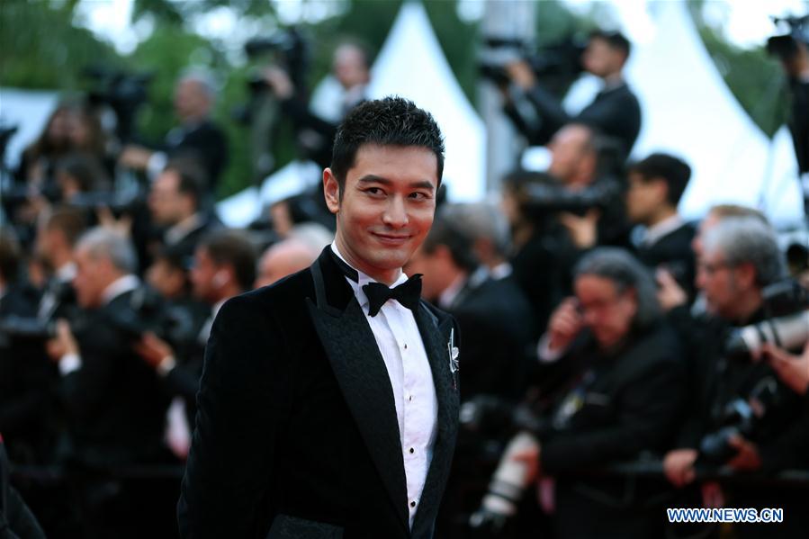 FRANCE-CANNES-71ST INTERNATIONAL FILM FESTIVAL-HUANG XIAOMING-RED CARPET