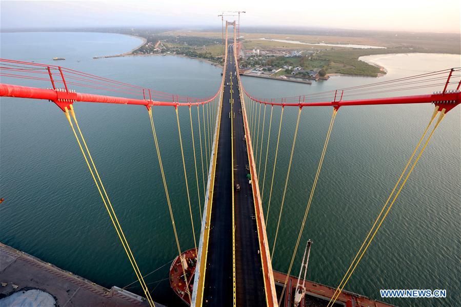 MOZAMBIQUE-MAPUTO-CHINA-SUSPENSION BRIDGE