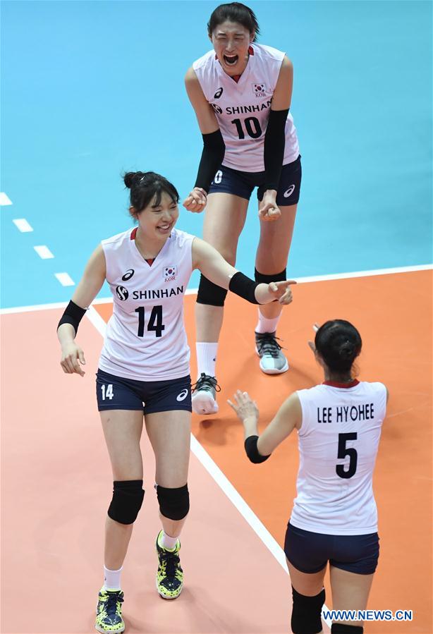 (SP)CHINA-ZHEJIANG-BEILUN-VOLLEYBALL-NATIONS LEAGUE-CHINA VS SOUTH KOREA