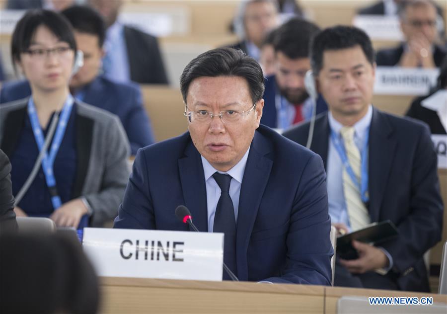 SWITZERLAND-GENEVA-UN HUMAN RIGHTS COUNCIL SPECIAL SESSION-CHINA