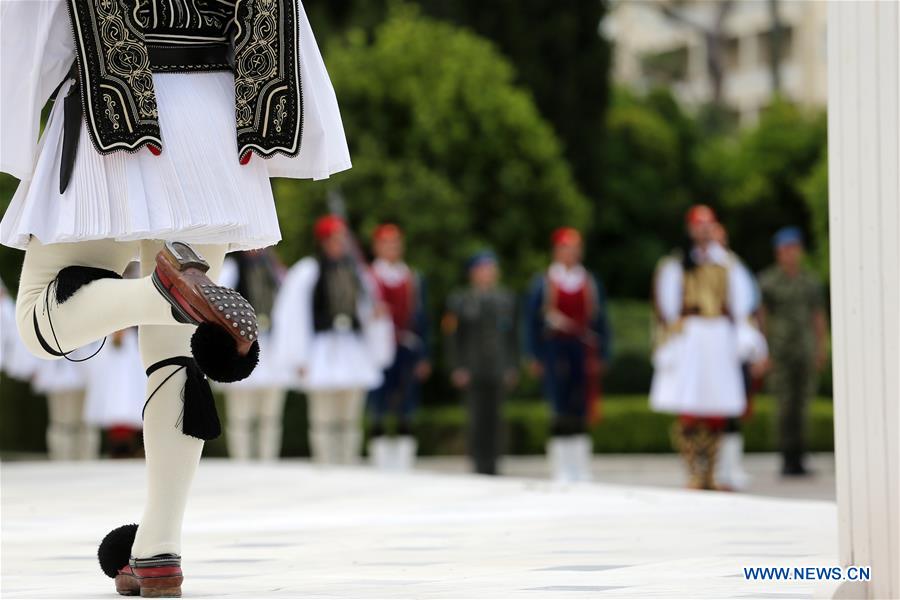 GREECE-ATHENS-PRESIDENTIAL GUARD-CHANGING