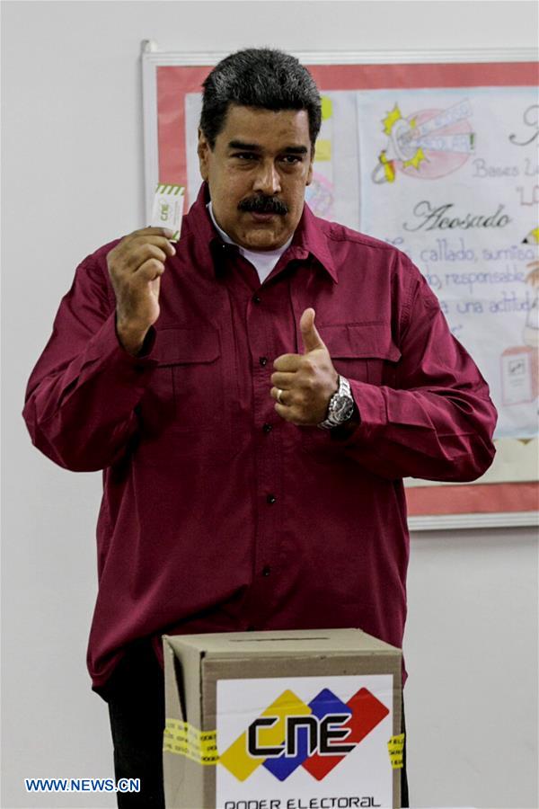 VENEZUELA-CARACAS-ELECTIONS-POLITCS-VOTE