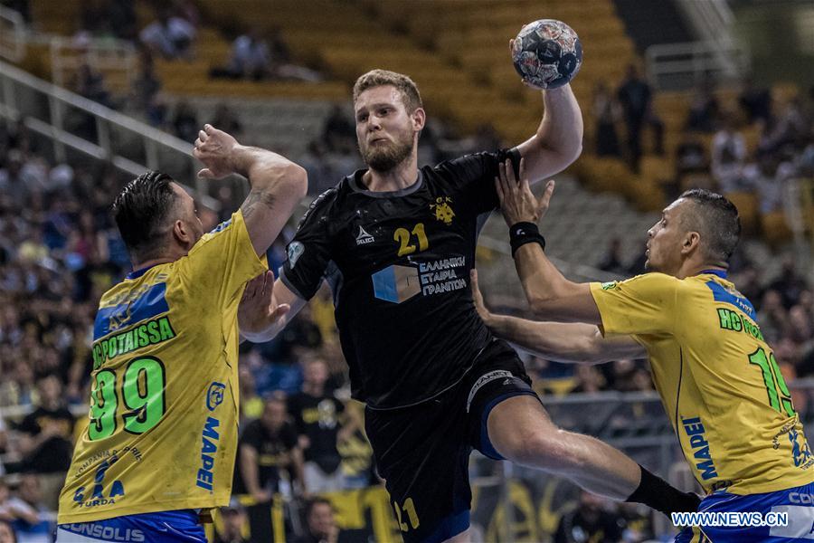 (SP)GREECE-ATHENS-HANDBALL-MEN'S CHALLENGE CUP-FINALS