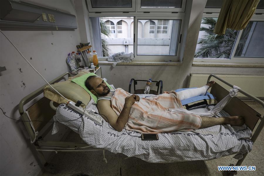 MIDEAST-GAZA-HOSPITAL
