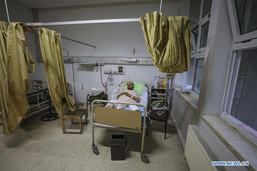 MIDEAST-GAZA-HOSPITAL