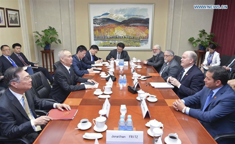 CHINA-U.S.-GOVERNORS' FORUM-LIU HE-MEETING (CN)