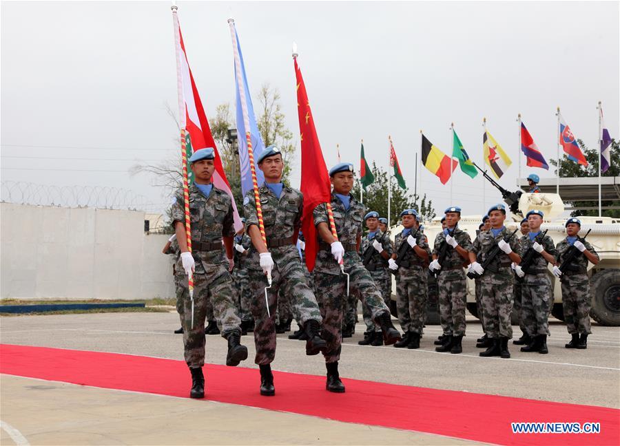 LEBANON-HINNIEH-CHINESE PEACEKEEPING FORCE-ROTATION